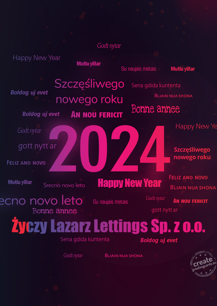 Lazarz Lettings Sp. z o.o.
