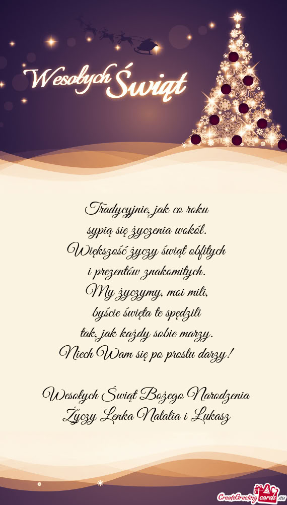 Lenka Natalia i Łukasz