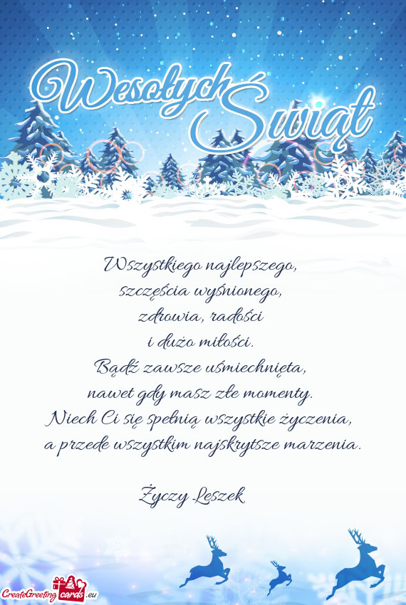 Leszek 🌟🌲🎁🙂