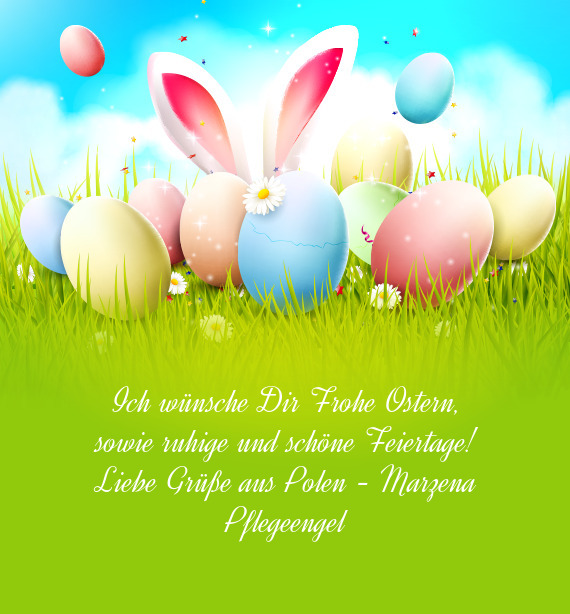 Liebe Grüße aus Polen - Marzena Pflegeengel