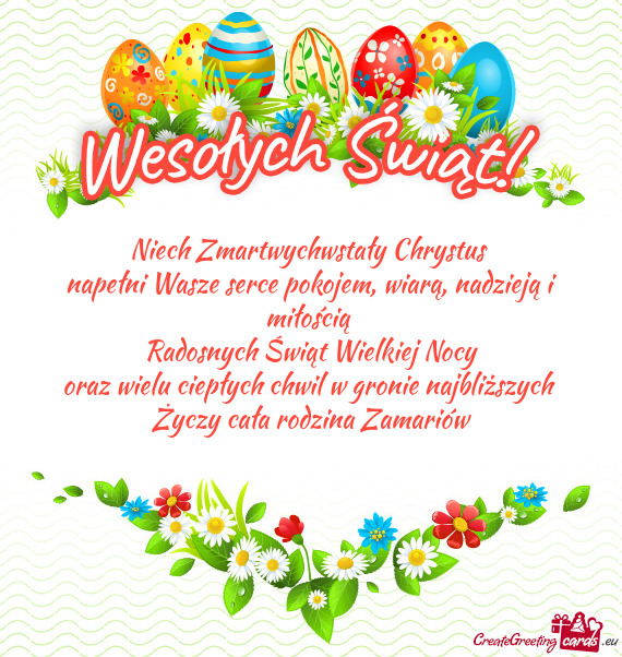 Liższych cała rodzina Zamariów