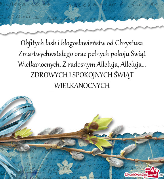 Lkanocnych. Z radosnym Alleluja, Alleluja