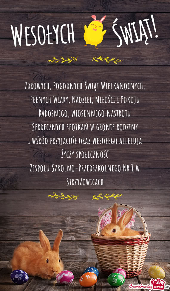 Lleluja społeczność Zespołu Szkolno-Przedszkolnego Nr 1 w Strzyżowicach