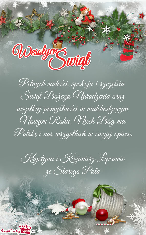 Lskę i nas wszystkich w swojej opiece