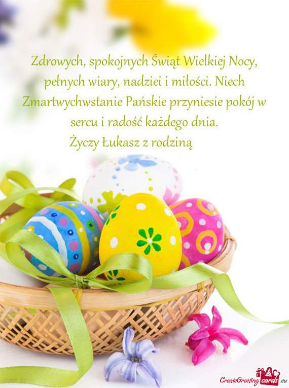 Łukasz z rodziną 🐏🐥🐑🐣