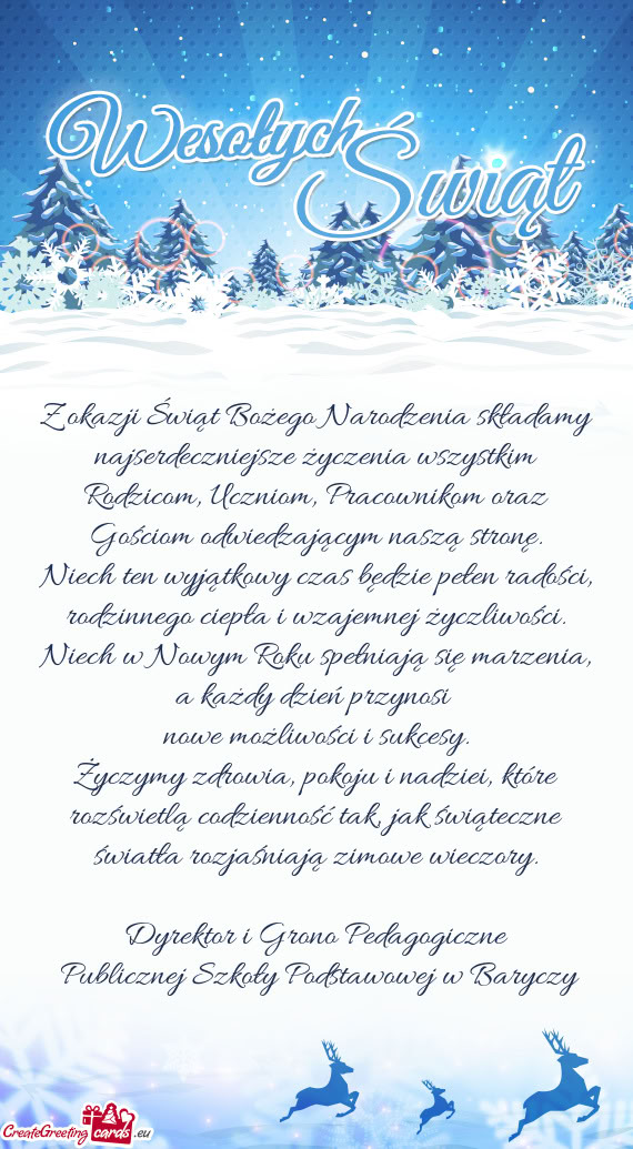 M, Pracownikom oraz Gościom odwiedzającym naszą stronę