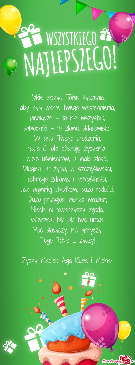 Maciek Aga Kuba i Michał