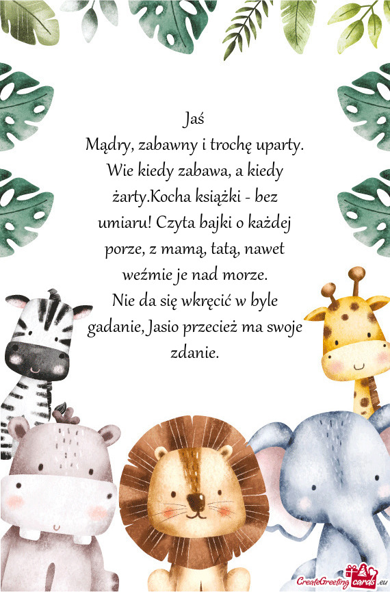 Mądry, zabawny i trochę uparty