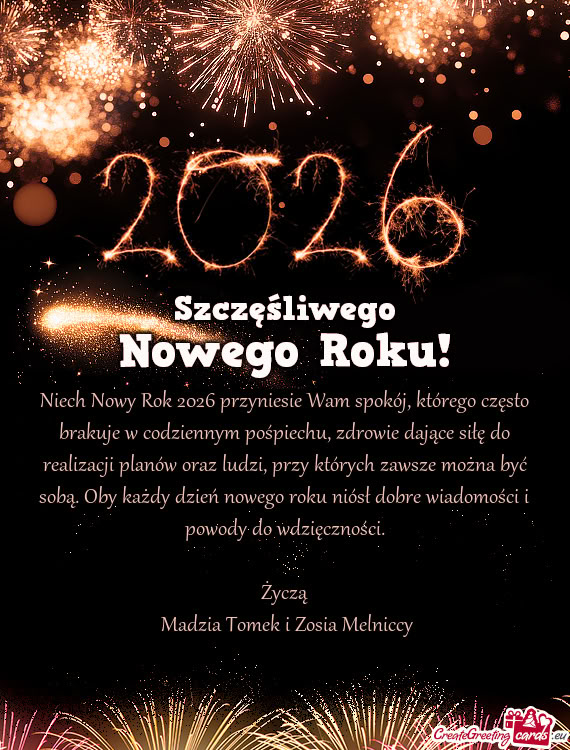 Madzia Tomek i Zosia Melniccy