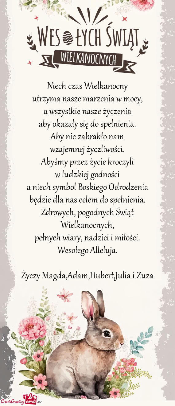 Magda,Adam,Hubert,Julia i Zuza