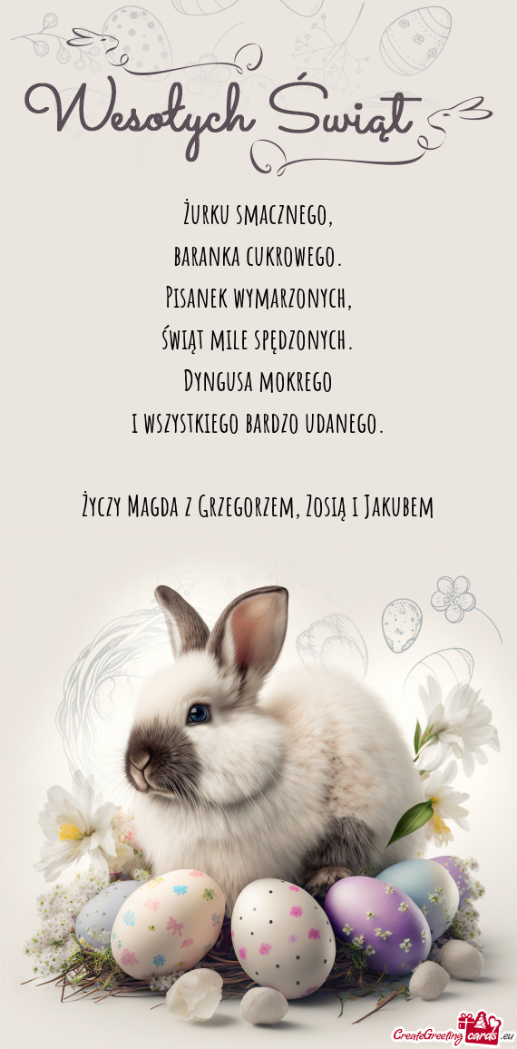 Magda z Grzegorzem, Zosią i Jakubem