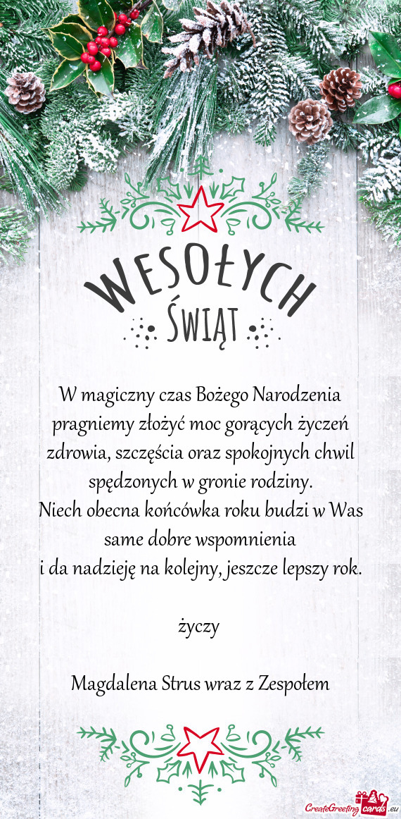 Magdalena Strus wraz z Zespołem