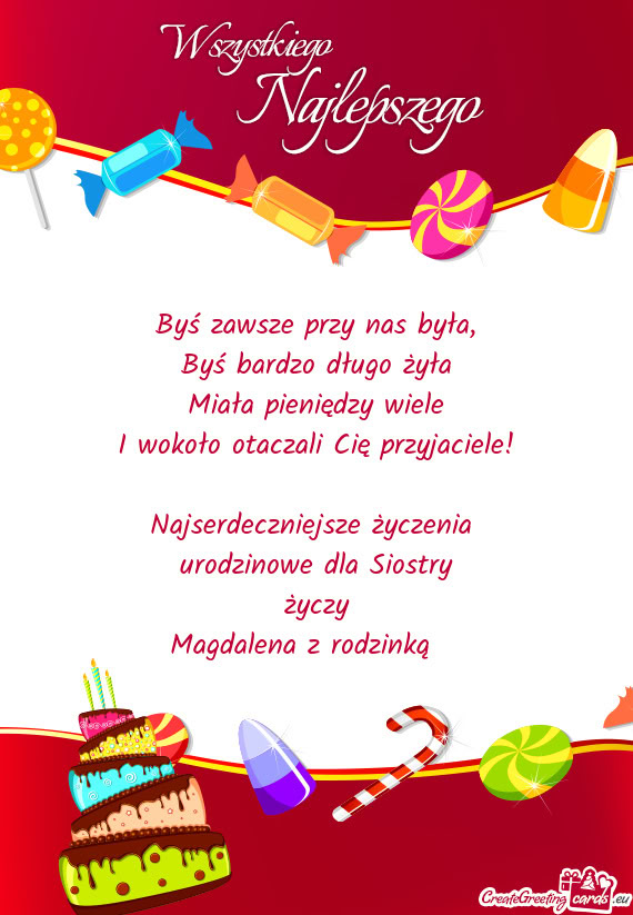 Magdalena z rodzinką ❤