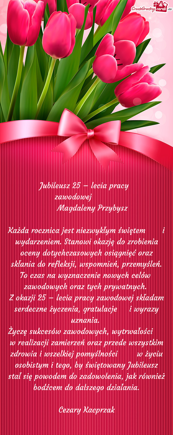 Magdaleny Przybysz