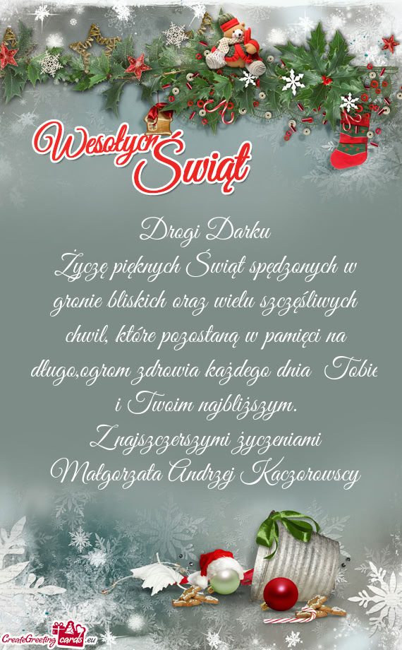 Małgorzata Andrzej Kaczorowscy