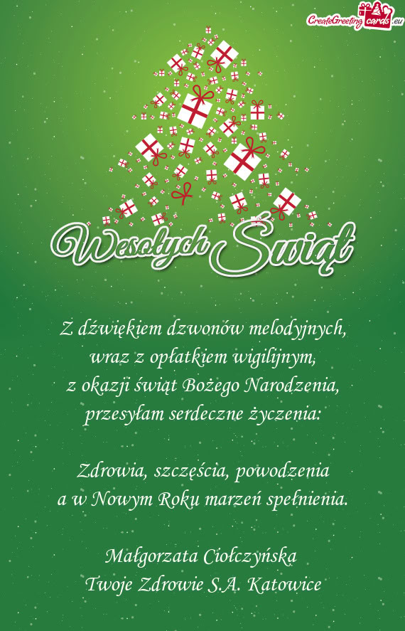 Małgorzata Ciołczyńska Twoje Zdrowie S