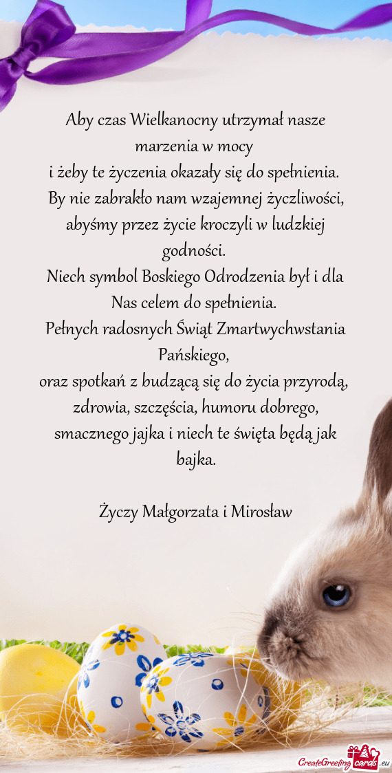 Małgorzata i Mirosław