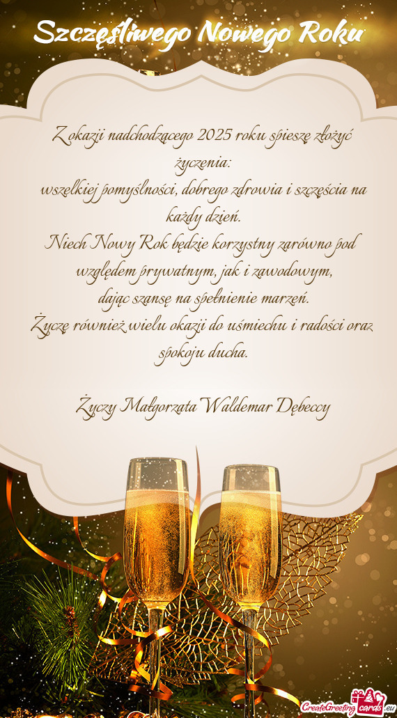 Małgorzata Waldemar Dębeccy