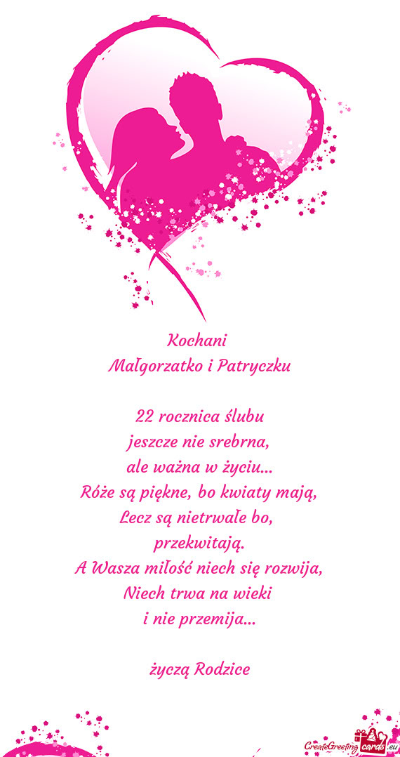 Małgorzatko i Patryczku