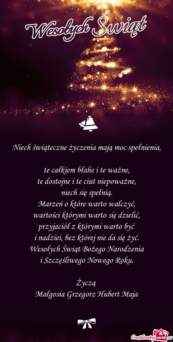 Małgosia Grzegorz Hubert Maja