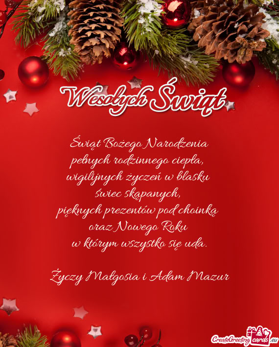 Małgosia i Adam Mazur