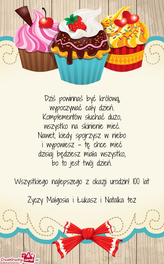 Małgosia i Łukasz i Natalka też