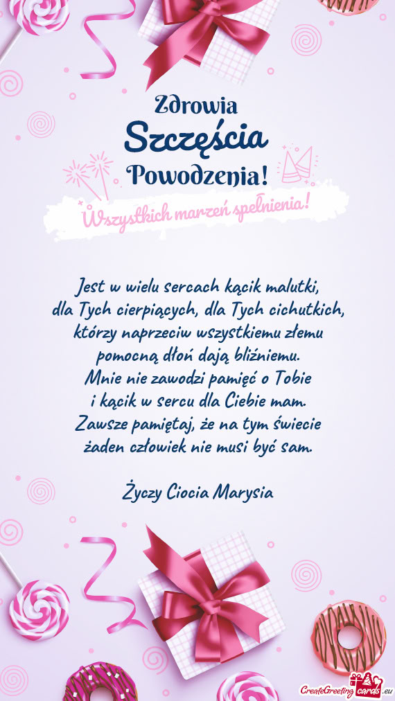 Malutki, dla