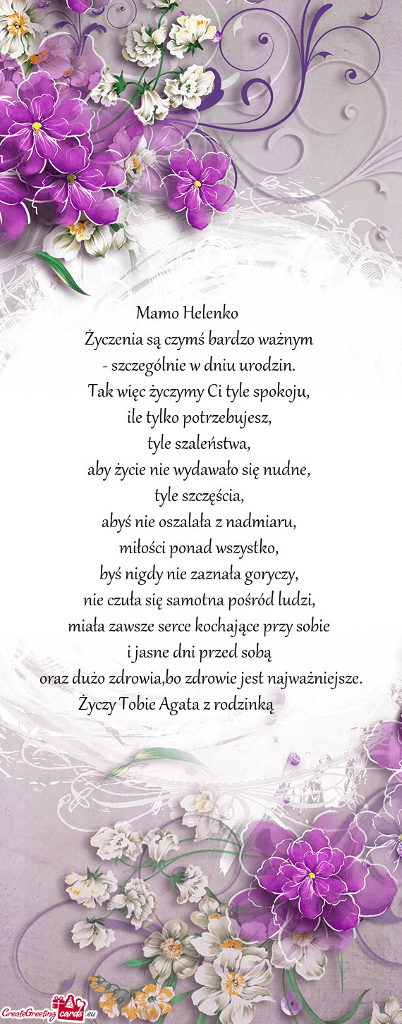 Mamo Helenko 🌹🌹🌹