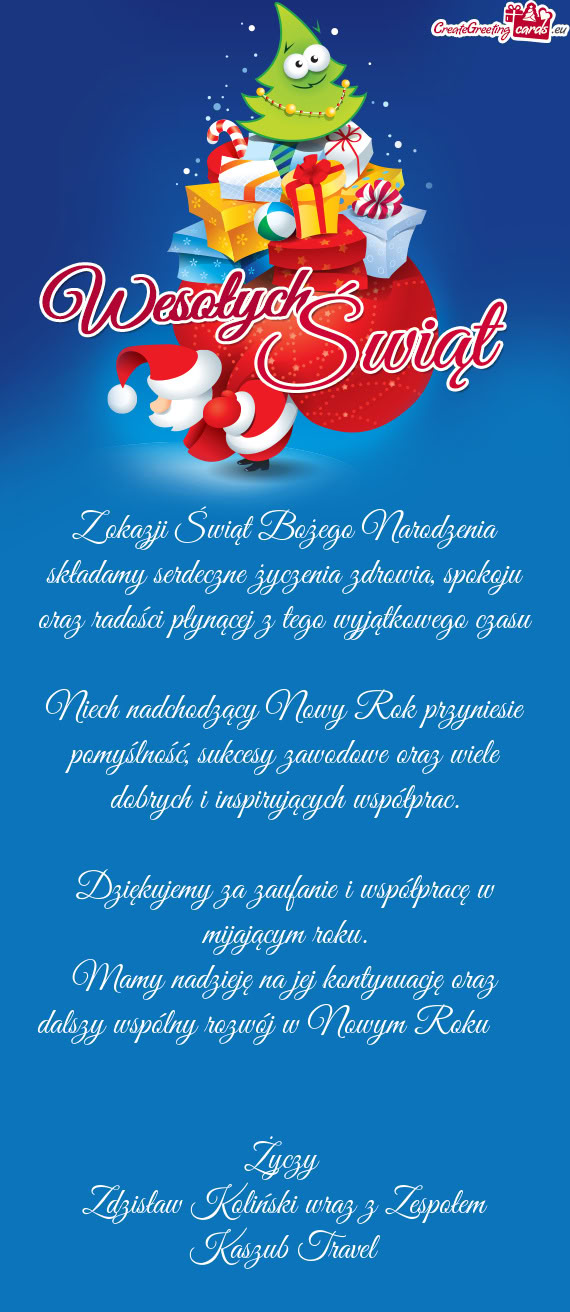 Mamy nadzieję na jej kontynuację oraz dalszy wspólny rozwój w Nowym Roku 🤝