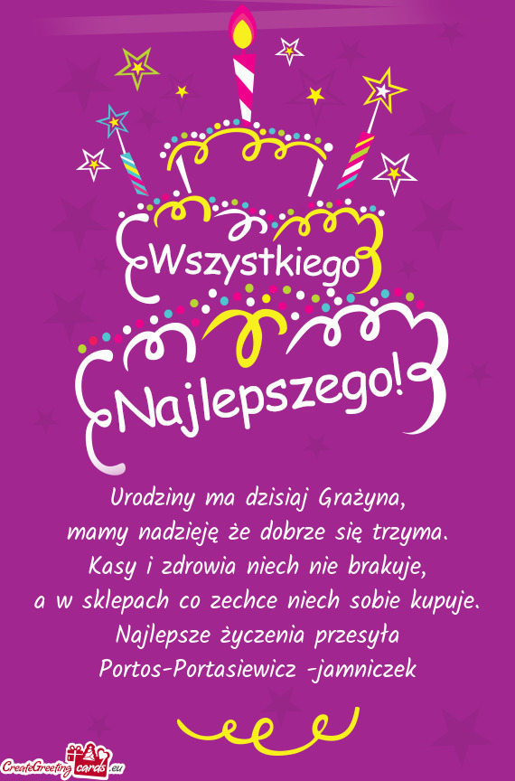 Mamy nadzieję że dobrze się trzyma