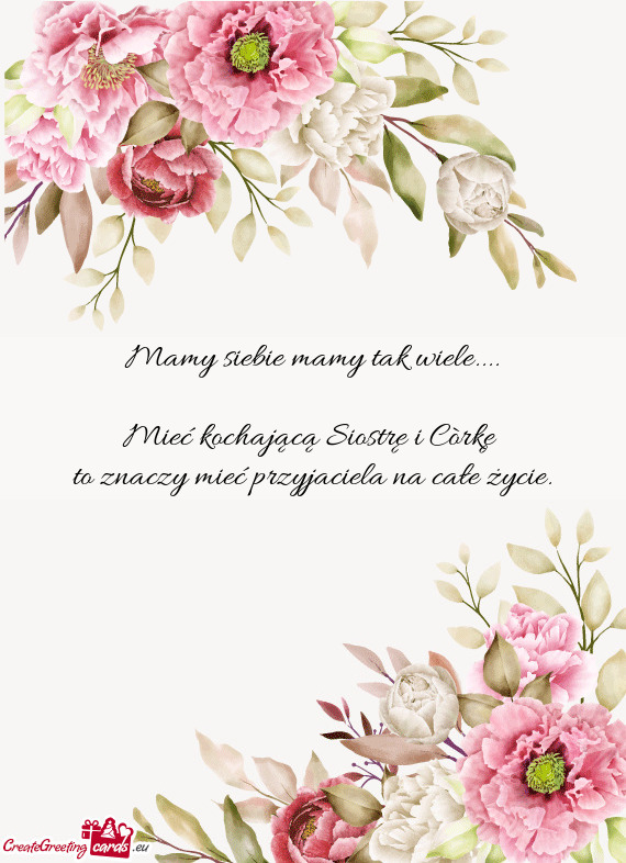 Mamy siebie mamy tak wiele