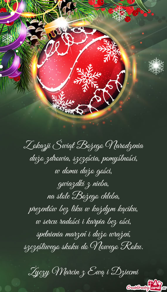 Marcin z Ewą i Dziecmi