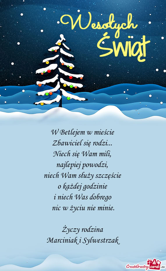 Marciniak i Sylwestrzak