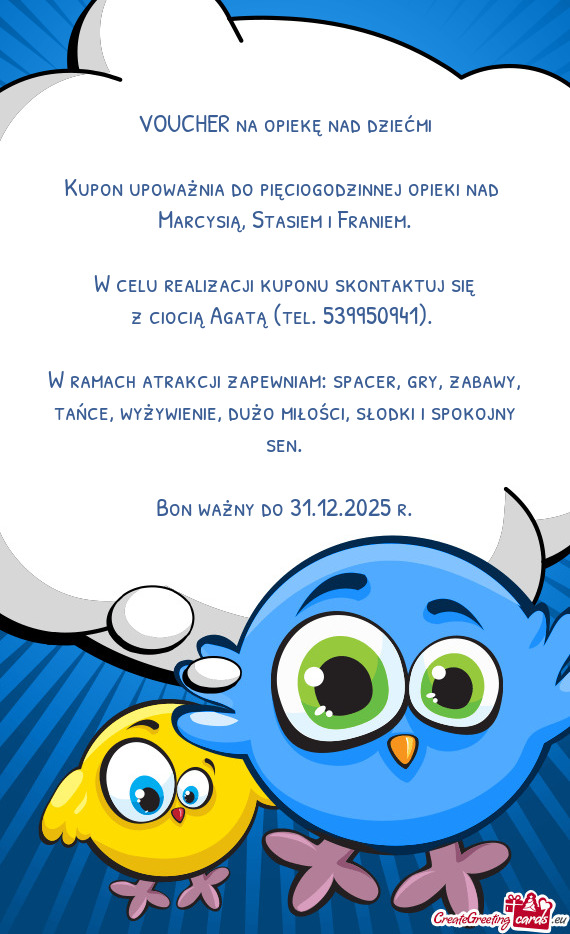 Marcysią, Stasiem i Franiem