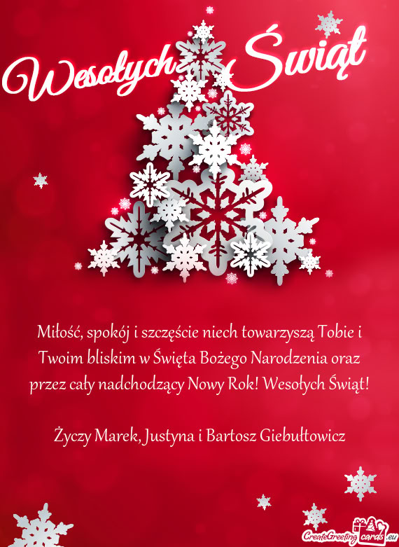 Marek, Justyna i Bartosz Giebułtowicz