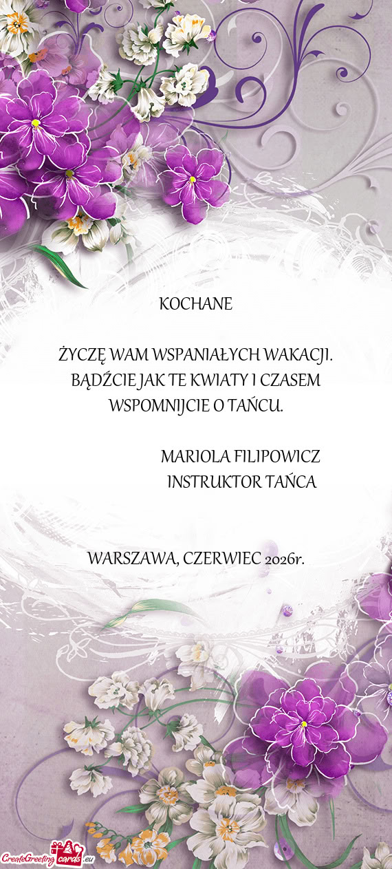 MARIOLA FILIPOWICZ