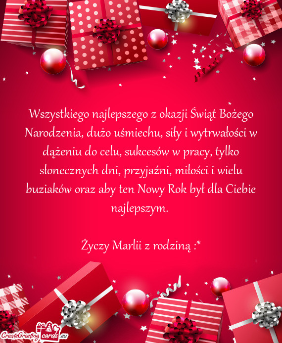 Marlii z rodziną