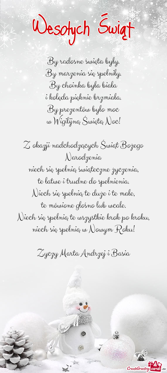 Marta Andrzej i Basia