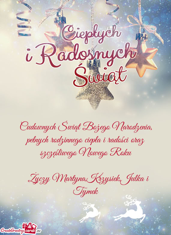 Martyna,Krzysiek,Julka i Tymek