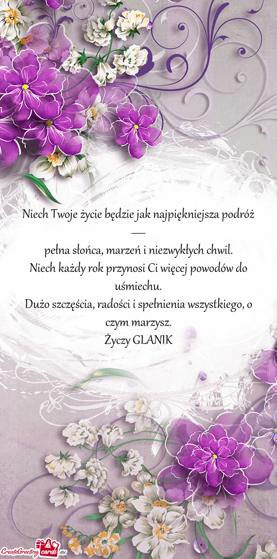 Marzeń i niezwykłych chwil