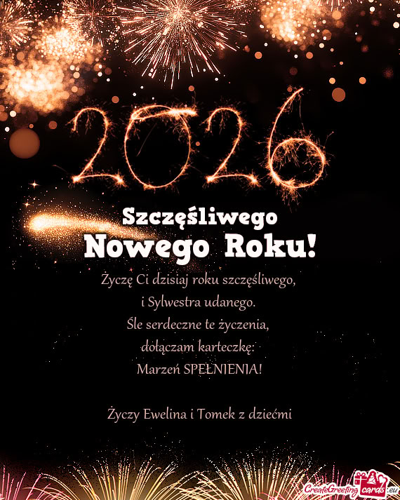 Marzeń SPEŁNIENIA! Ewelina i Tomek z dziećmi