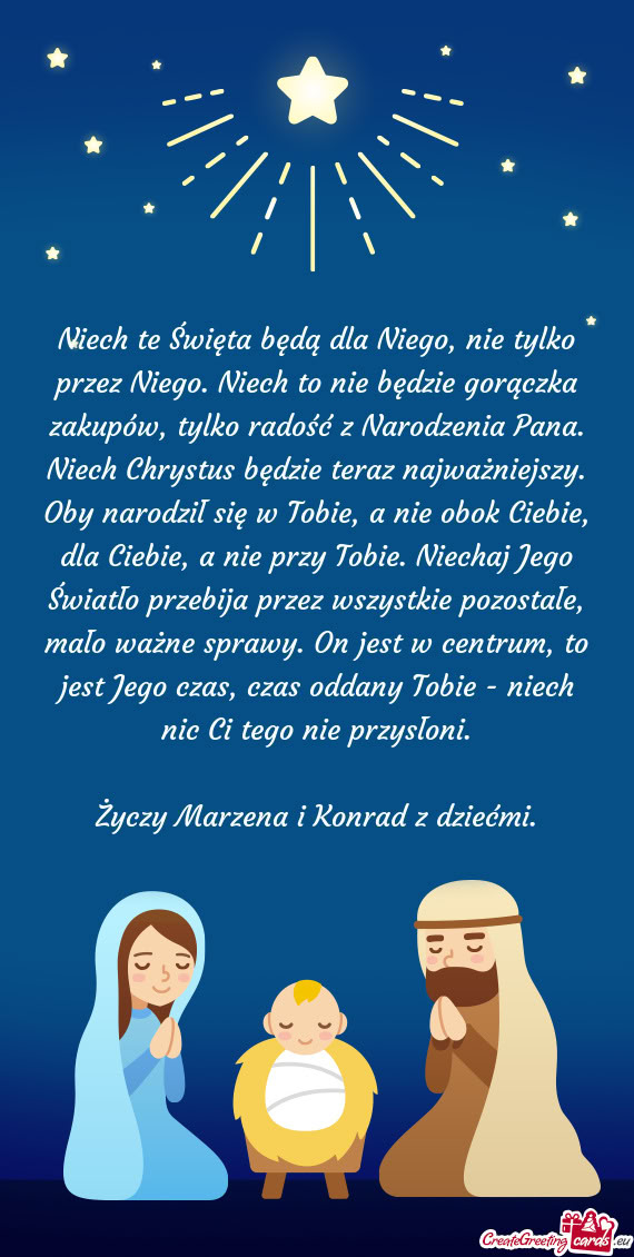 Marzena i Konrad z dziećmi