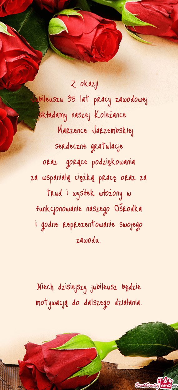 Marzence Jarzembskiej