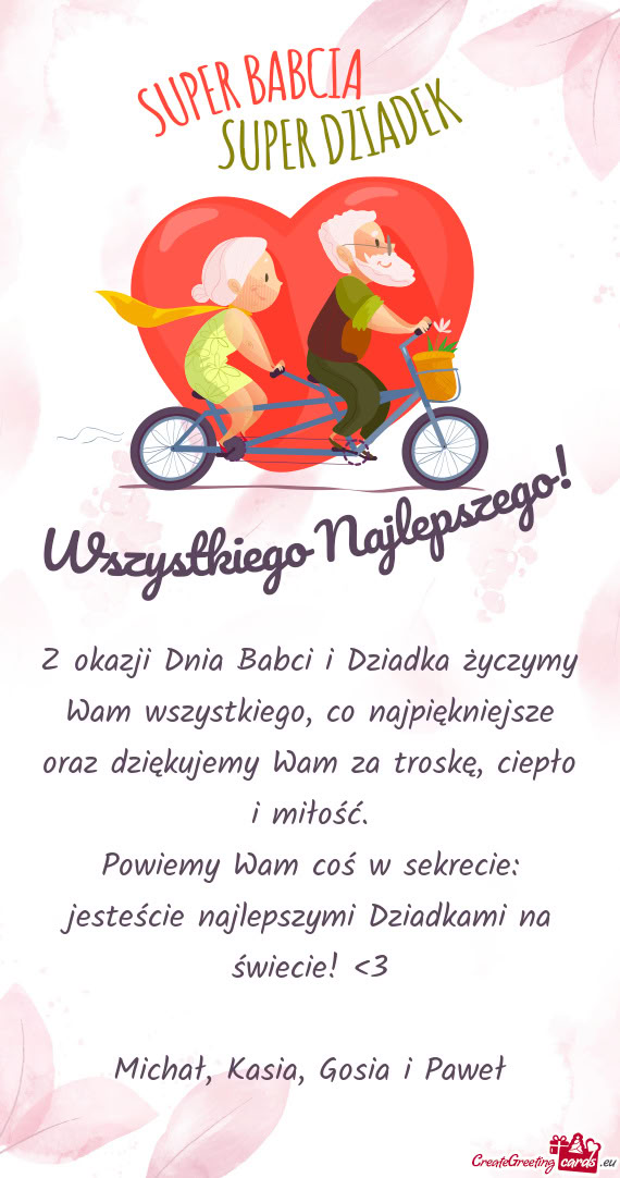 Michał, Kasia, Gosia i Paweł