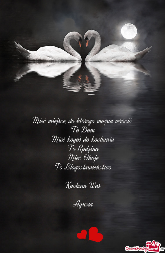 Mieć kogoś do kochania