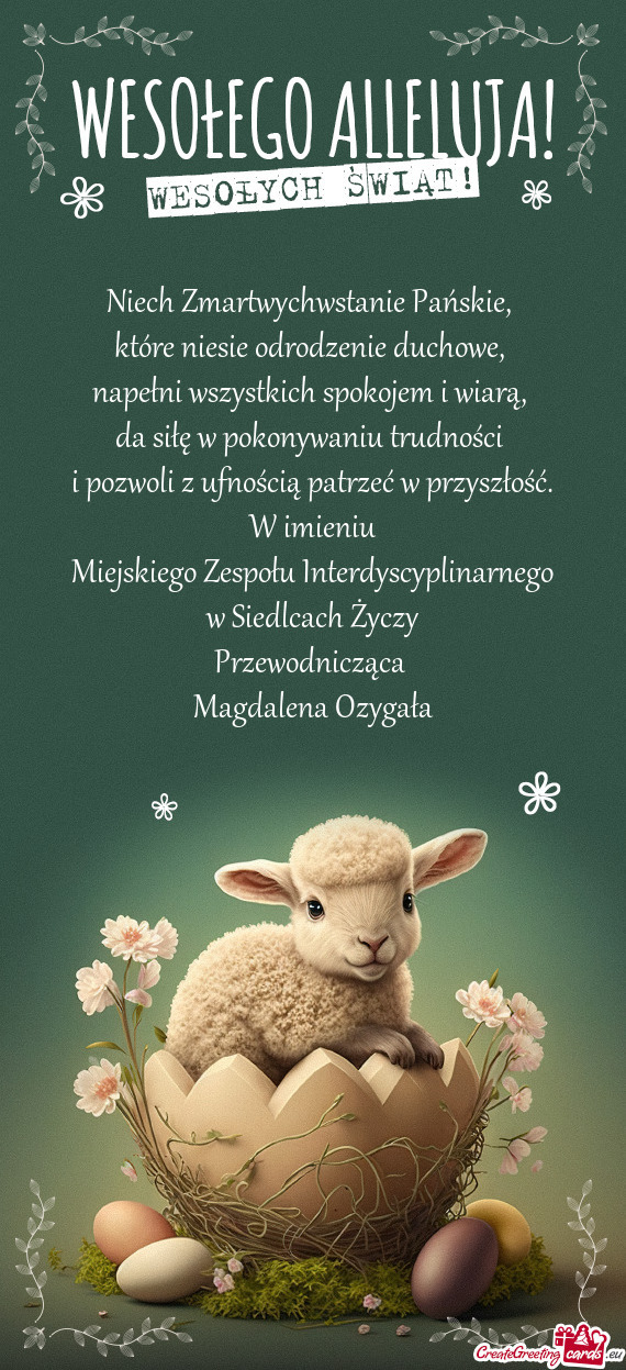 Miejskiego Zespołu Interdyscyplinarnego