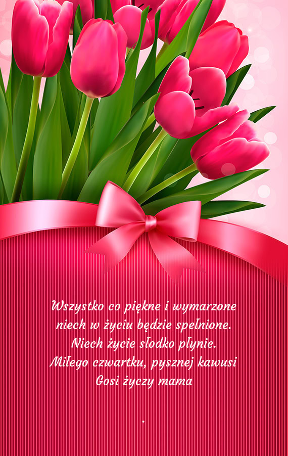 Miłego czwartku, pysznej kawusi