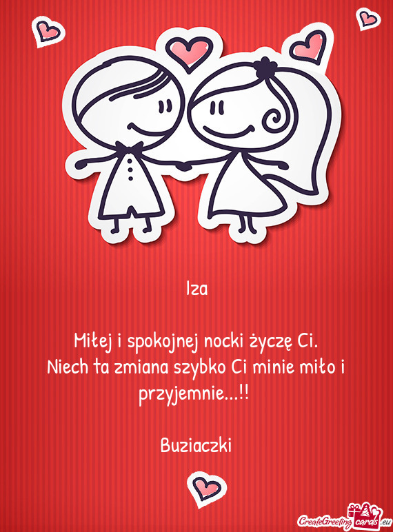 Miłej i spokojnej nocki życzę Ci