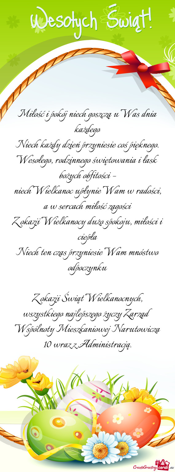 Miłość i pokój niech goszczą u Was dnia każdego Niech każdy dzień przyniesie coś pięknego
