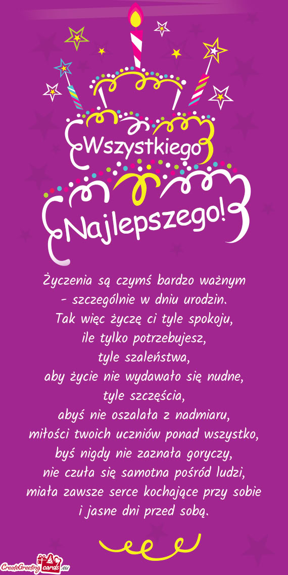 Miłości twoich uczniów ponad wszystko